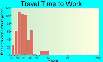Fowler travel time to work - commute