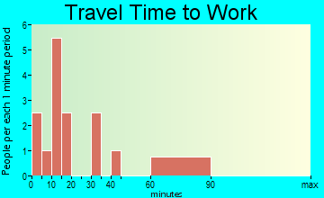 New Buffalo travel time to work