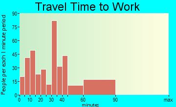 New Freedom travel time to work - commute