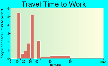 Blenheim travel time to work