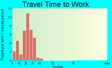 Blunt travel time to work