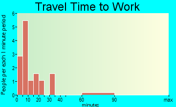 Dallas travel time to work
