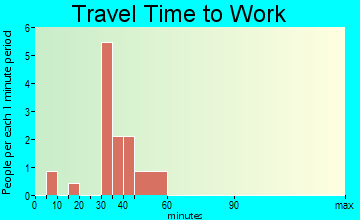 Davis travel time to work