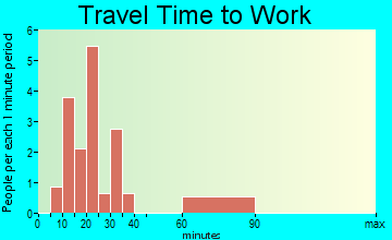 Volin travel time to work