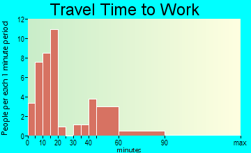 Bethel Springs travel time to work