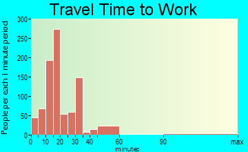 Bloomingdale travel time to work