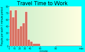 Erwin travel time to work - commute