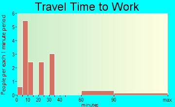 Saulsbury travel time to work - commute