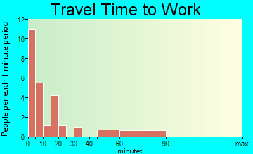 Bruni travel time to work