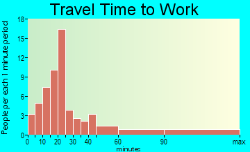 Celeste travel time to work - commute