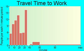 Ector travel time to work