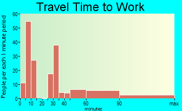 Emory travel time to work