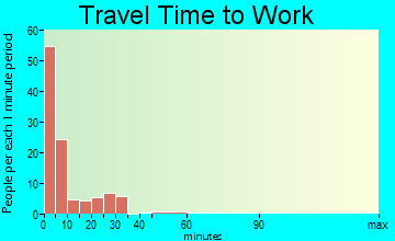 Jayton travel time to work - commute