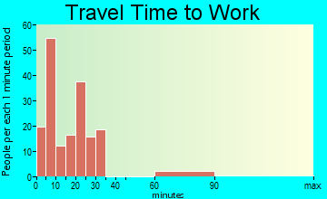 Lockney travel time to work - commute