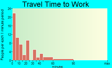 McLean travel time to work