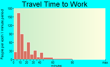Navasota travel time to work - commute