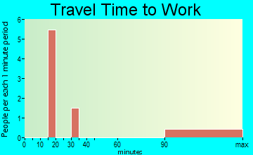 Salineno travel time to work - commute