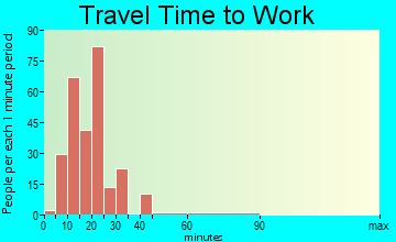 Holt travel time to work