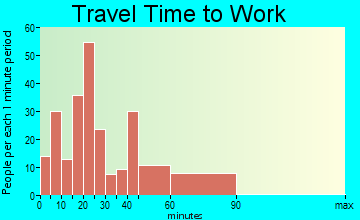 Shepherd travel time to work - commute