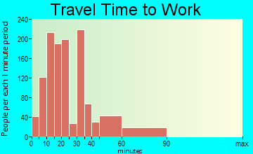Webster travel time to work - commute
