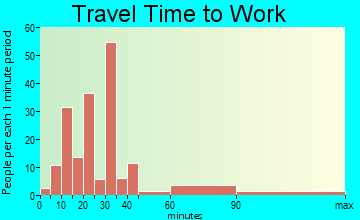 Occidental commuting: travel time to work