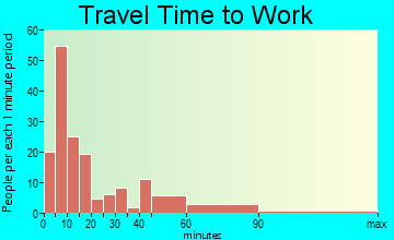 Johnson travel time to work - commute