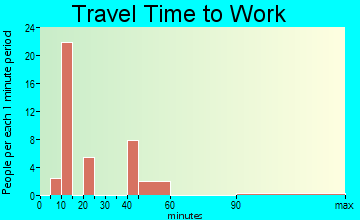 Selma travel time to work - commute
