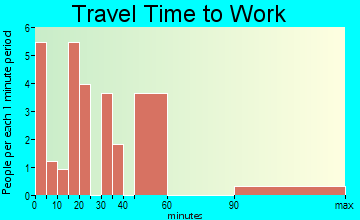Brinnon travel time to work