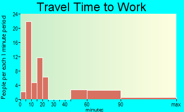 Langley travel time to work - commute