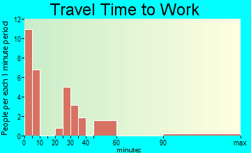 Naselle travel time to work - commute