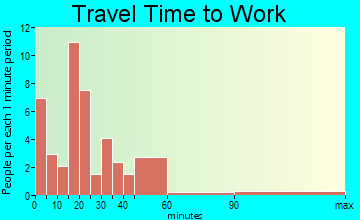 Dallas travel time to work