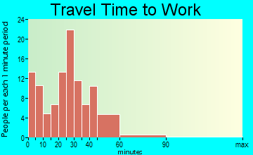 Rio travel time to work - commute