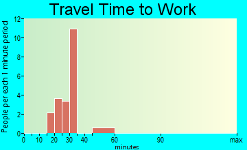 Ralston travel time to work - commute