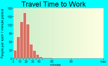 Buchanan travel time to work - commute