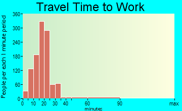 Chenango travel time to work - commute