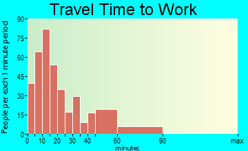 Collins travel time to work - commute