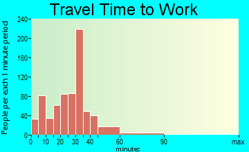 Gray travel time to work - commute