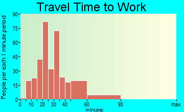 Mead travel time to work