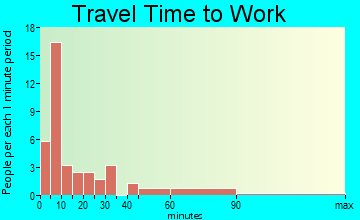 Newcomb travel time to work - commute