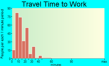 Central Waterford travel time to work