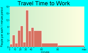 Only travel time to work - commute