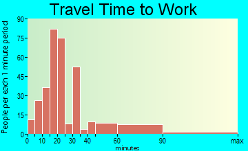 Rio Grande travel time to work - commute