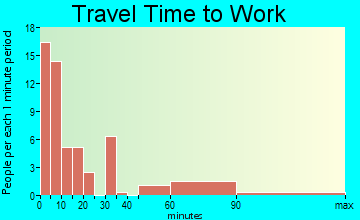 Silverpeak travel time to work - commute