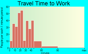 Stuyvesant travel time to work - commute