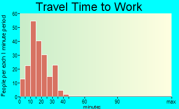 Tilden travel time to work - commute