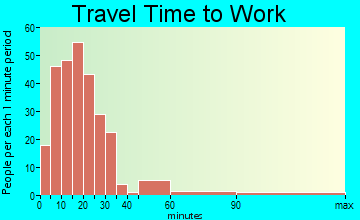 Turtle travel time to work - commute