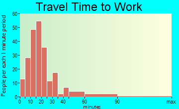 Watson travel time to work - commute