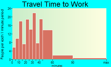 Wright travel time to work - commute