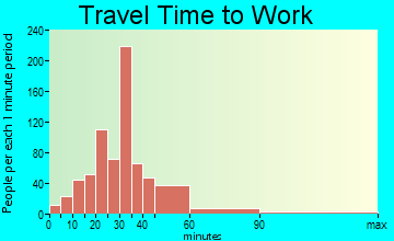 Zenith travel time to work - commute