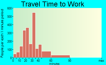 Lutz travel time to work - commute